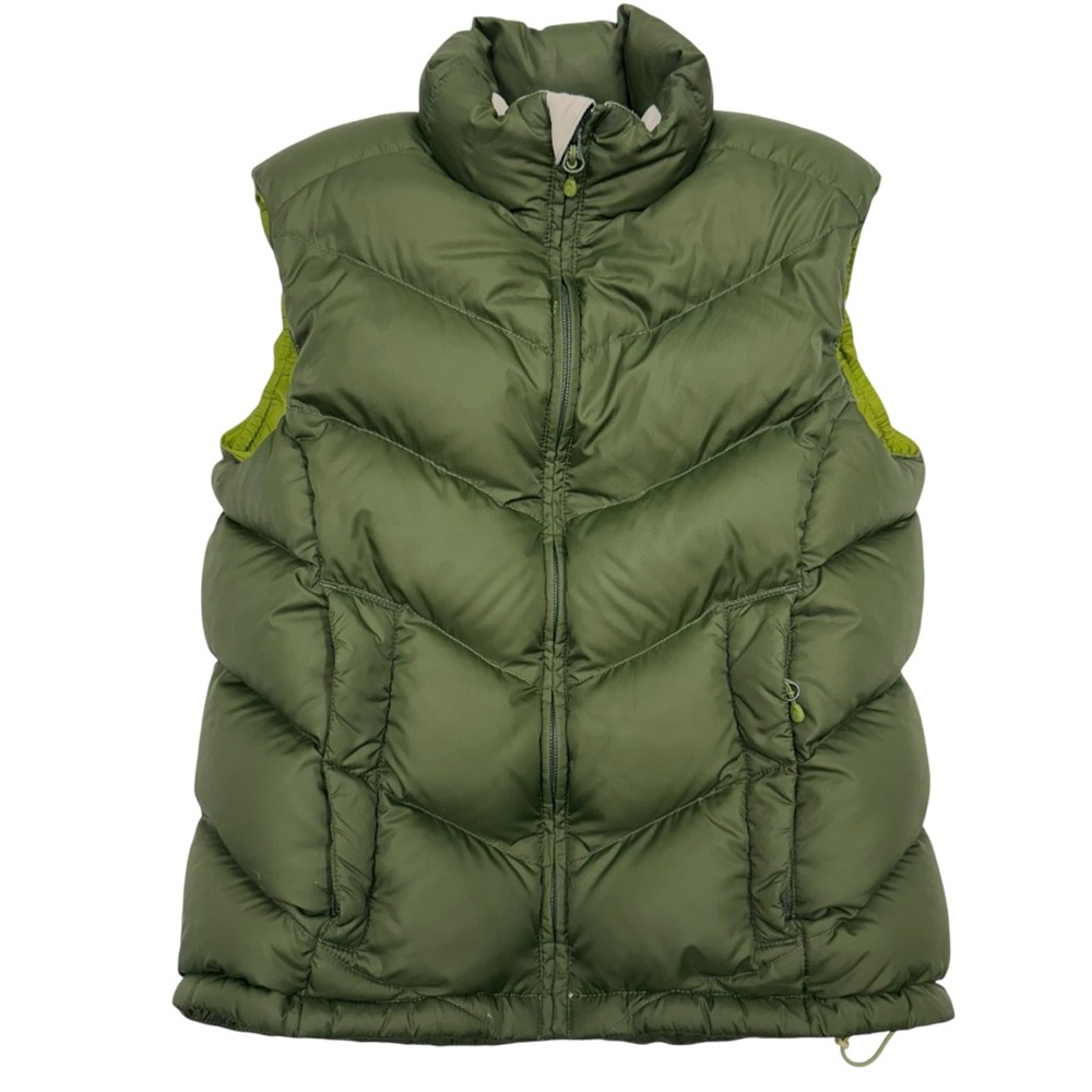 Mountain Equipment Co-Op MEC Down Puffer Vest Women’s XS Green Outdoor Skiing